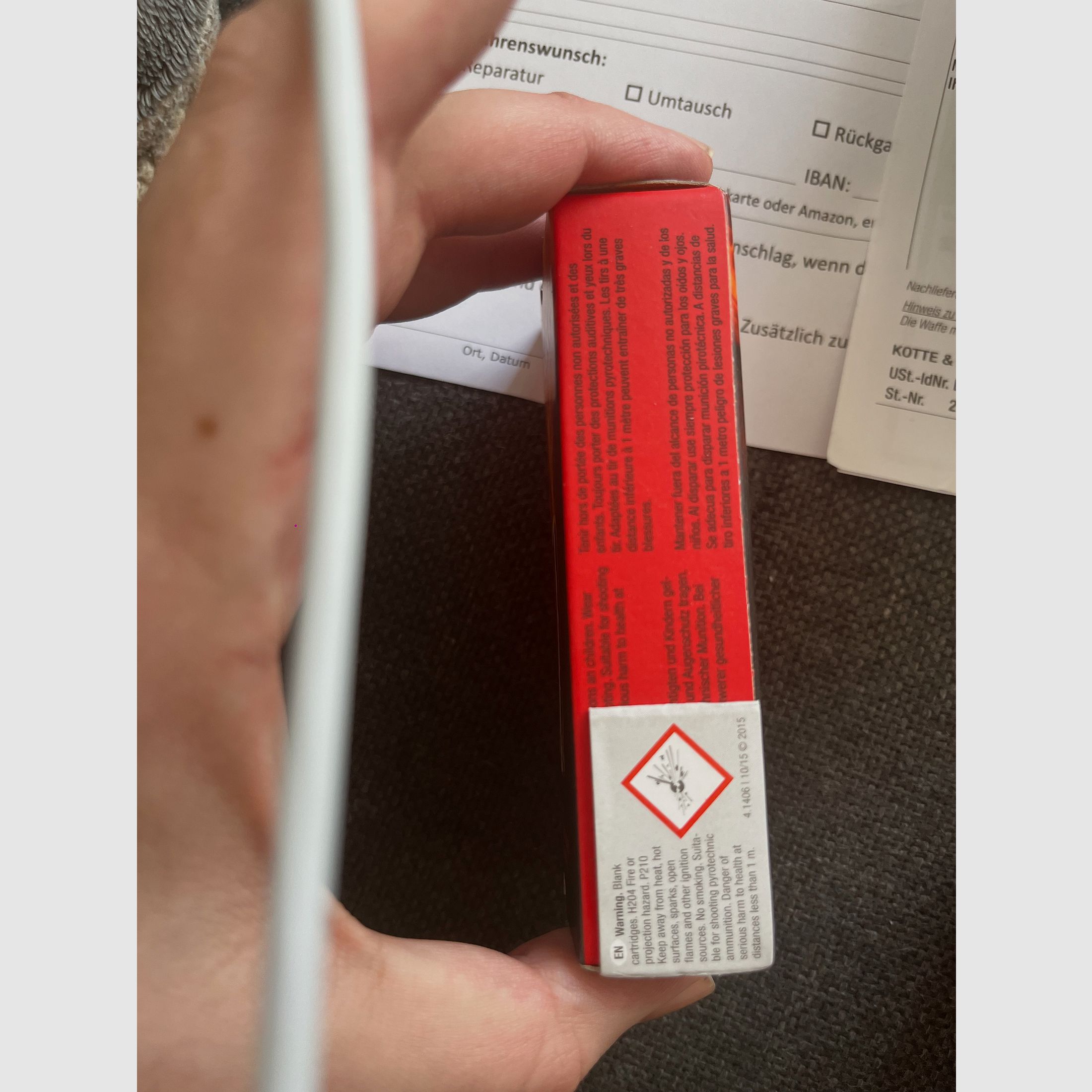 Nie używana Zoraki 906 pistolet gazowy-sygnalizacyjny