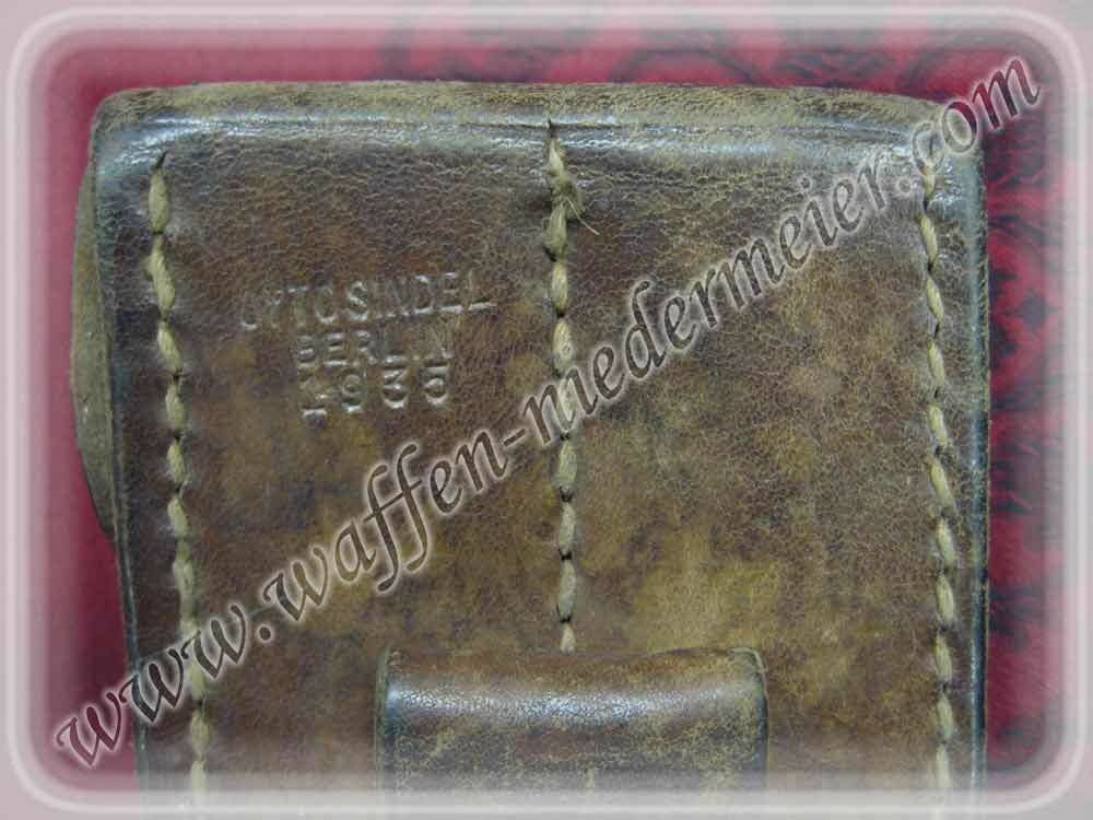 Otto Sindel Berlín funda para cargadores MP18 y MP28 para 2 cargadores en buen estado
