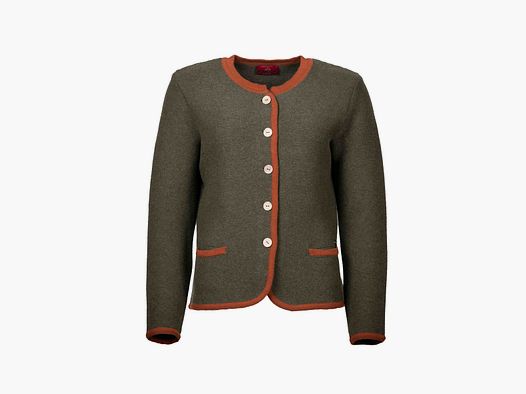 Foresta Strickjacke Anny oliv/ terra