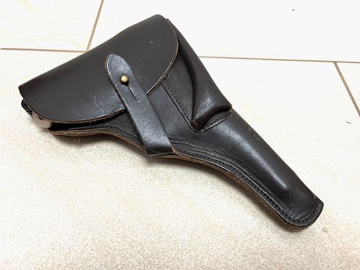 ••• Luger P08 Holster / Pistol Bag - Leather •••
