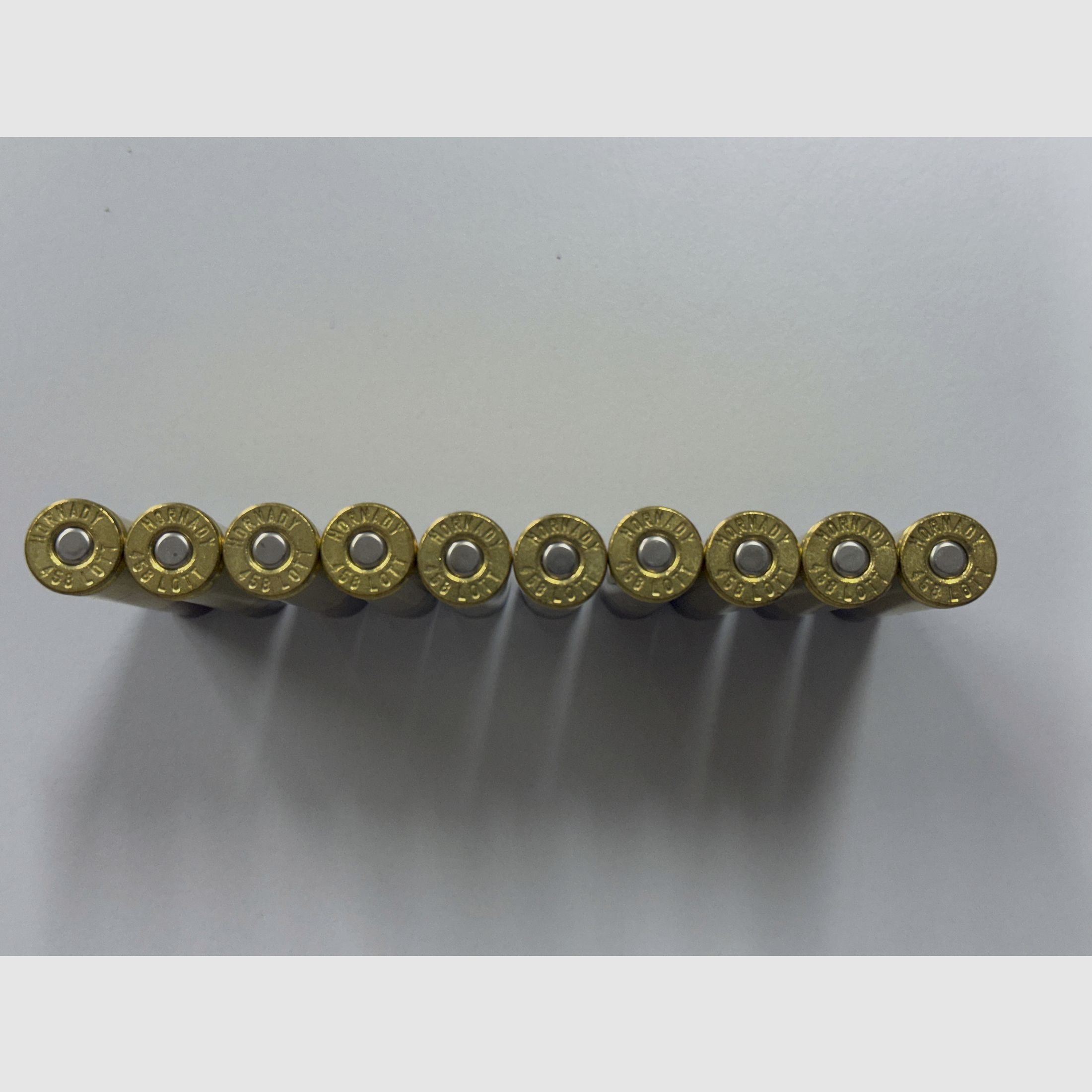 .458 Lott 50 pieces of Hornady cases in a box