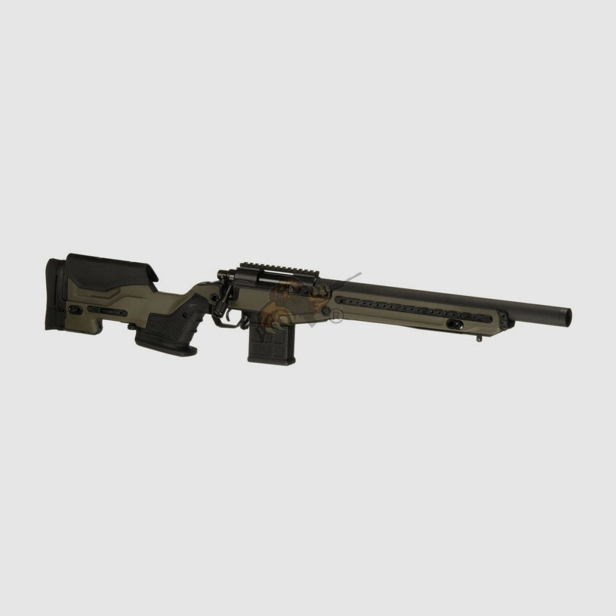 AAC T10 Short Bolt Action Sniper Rifle Oliwkowy -F-