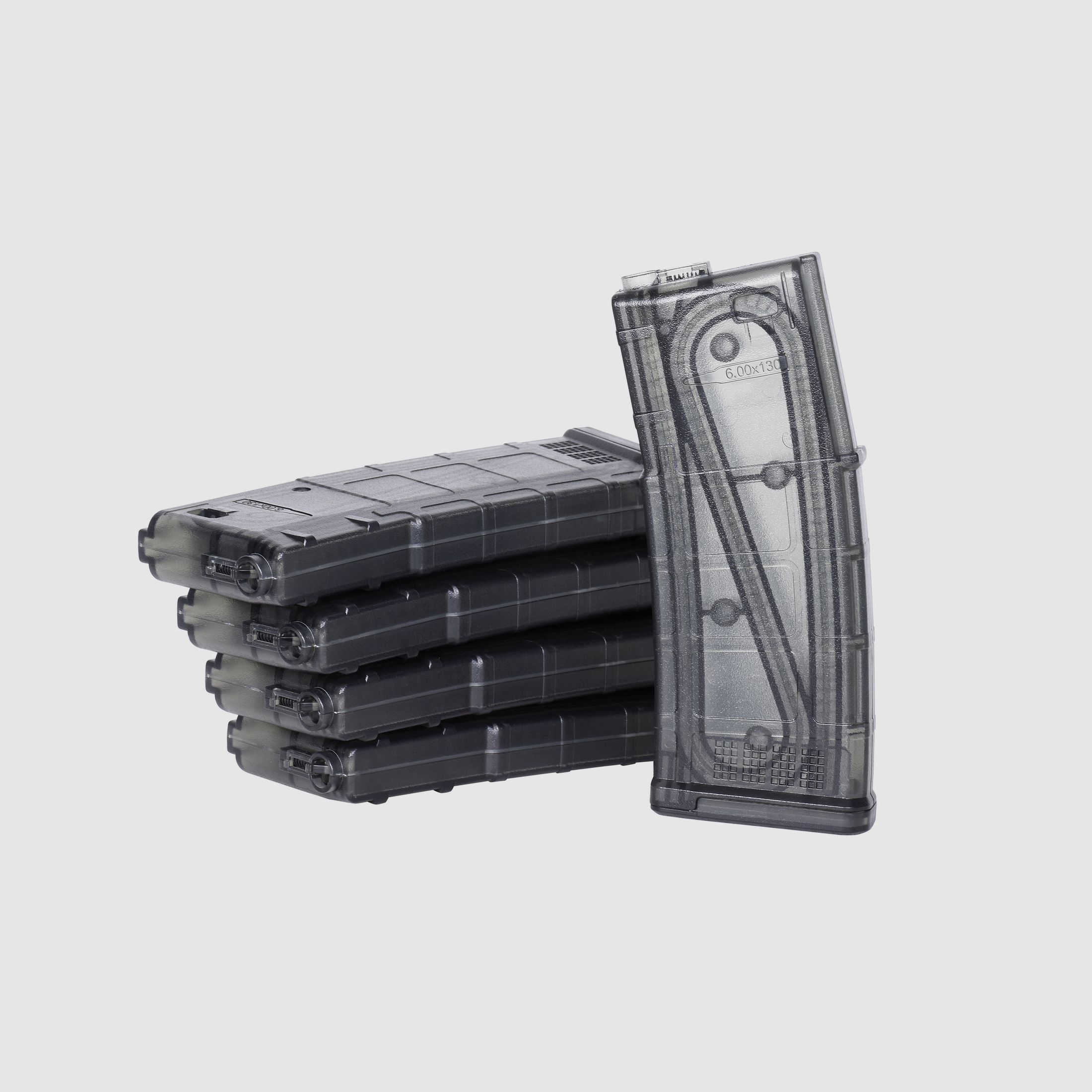 Ares Mid Cap AMAG M4 | M16 Magazine 5er 130 Schuss 6mm - Airsoft AEG / S-AEG