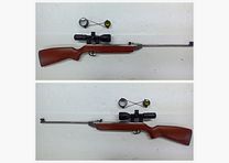 Weihrauch HW50 inkl.  ZF 3-9x40 AOCE -  EINZELSTÜCK Hochglanz Luftgewehr - TOP
