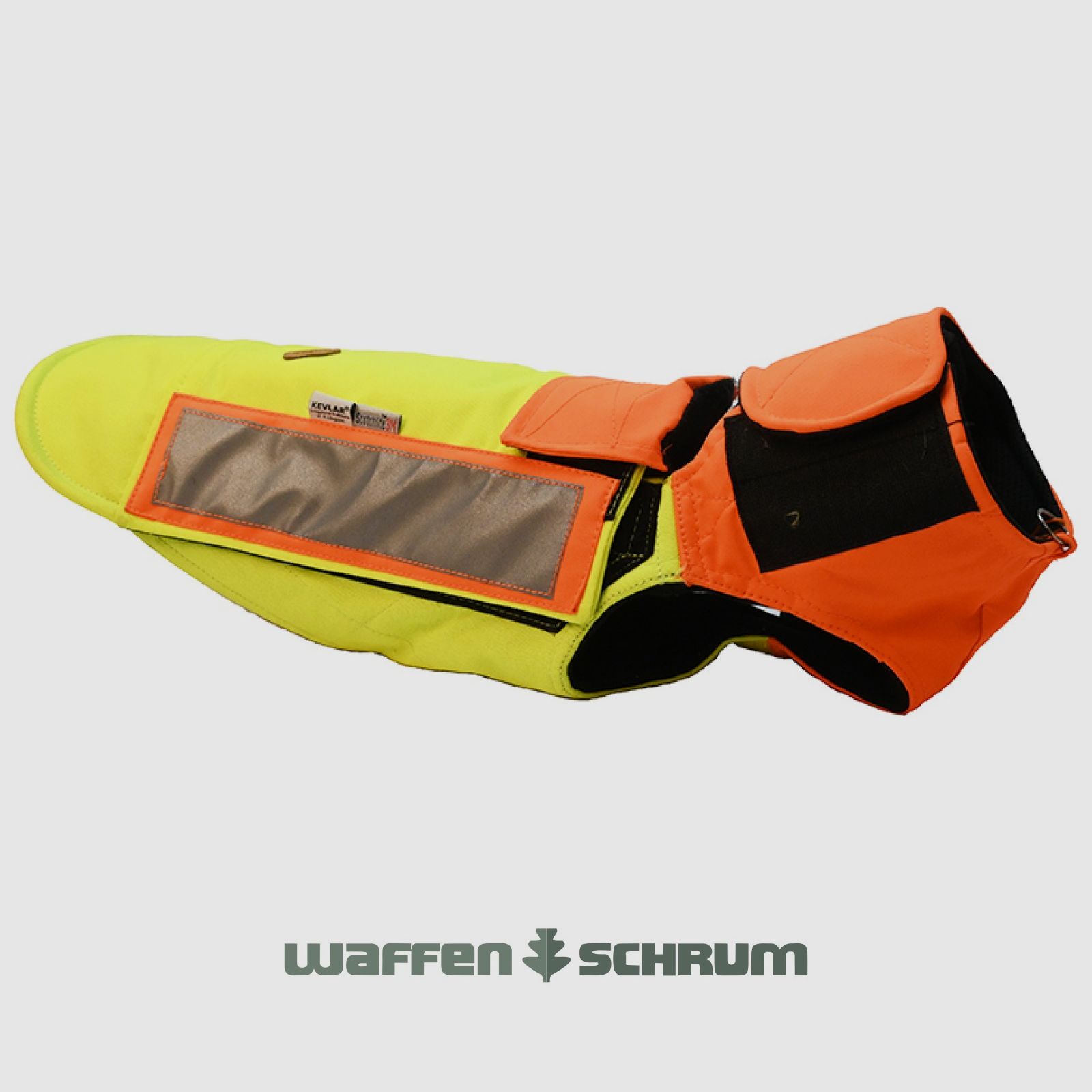 Hubertus Hundeschutzweste Kevlar Orange