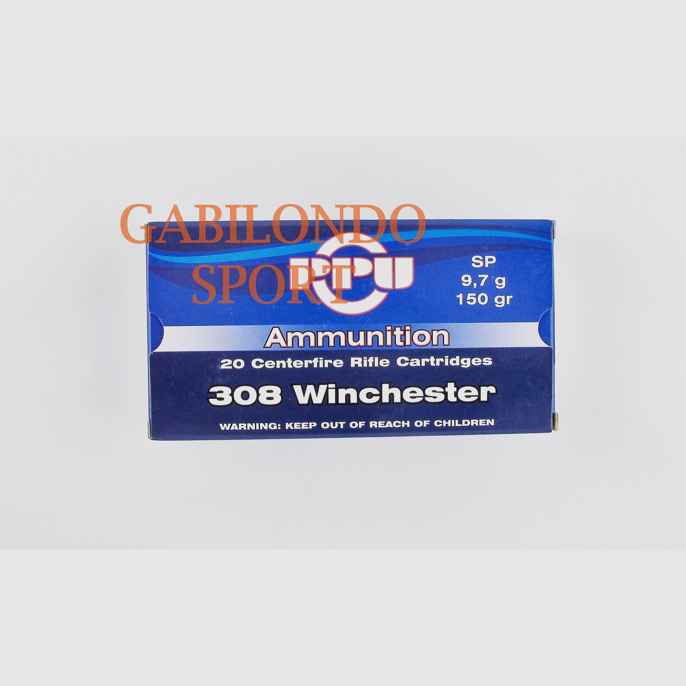 Munition PRVI 308 Win SP 150 gr