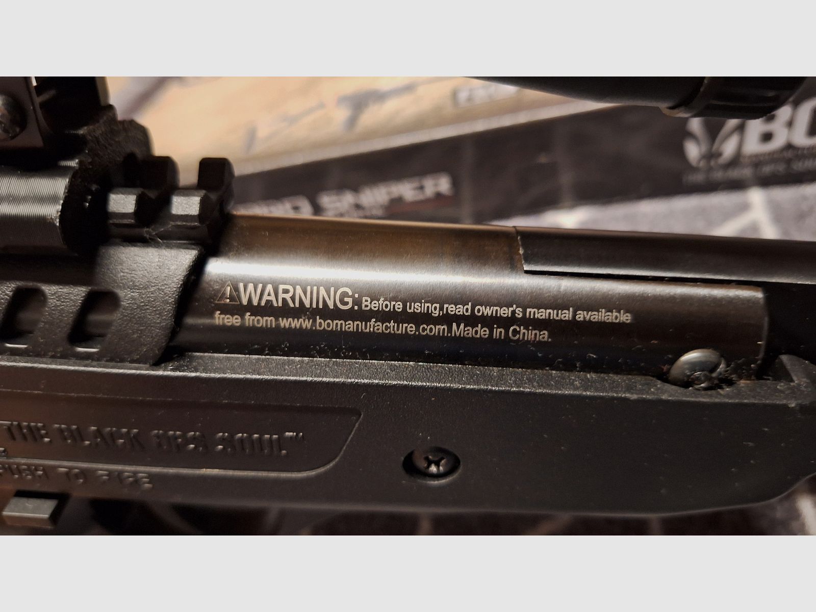 Black Ops Langley ProSniper - 5.5mm - Pistolenkarabiner 