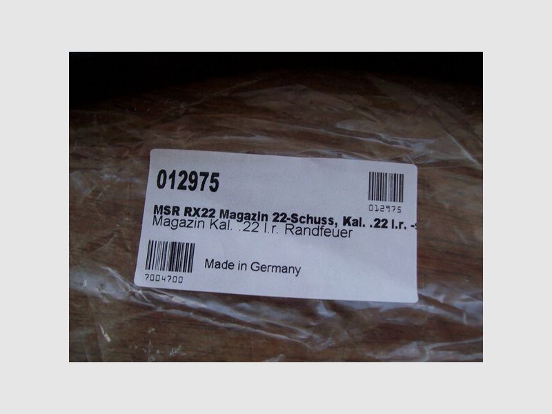 MSR-RX Magazin 22 Schuss Kaliber 22 LR