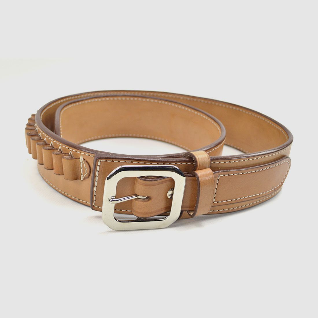 Cintura western Medium .38/.357 marrone, immagine 2 di 4