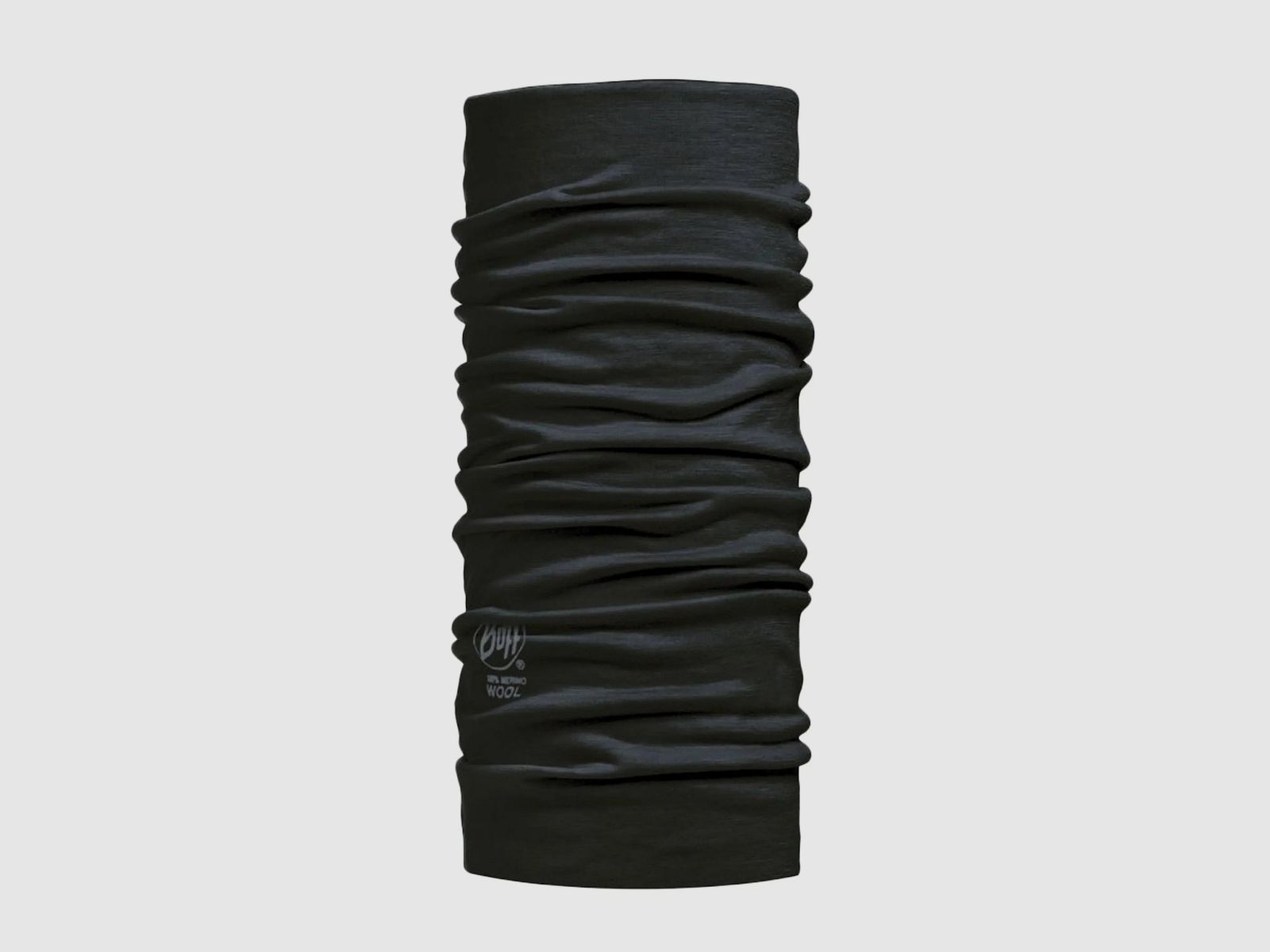 Buff Buff Multifunktionstuch Wool solid black