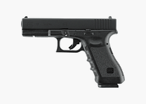VFC Glock 17 Gen. 3 con slitta in metallo GBB 6mm BB nera
