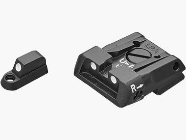LPA SPS22CZ30 Mikrometer-Visiersatz für CZ P-07, P-09 (nicht Kadet) – 3-Punkt
