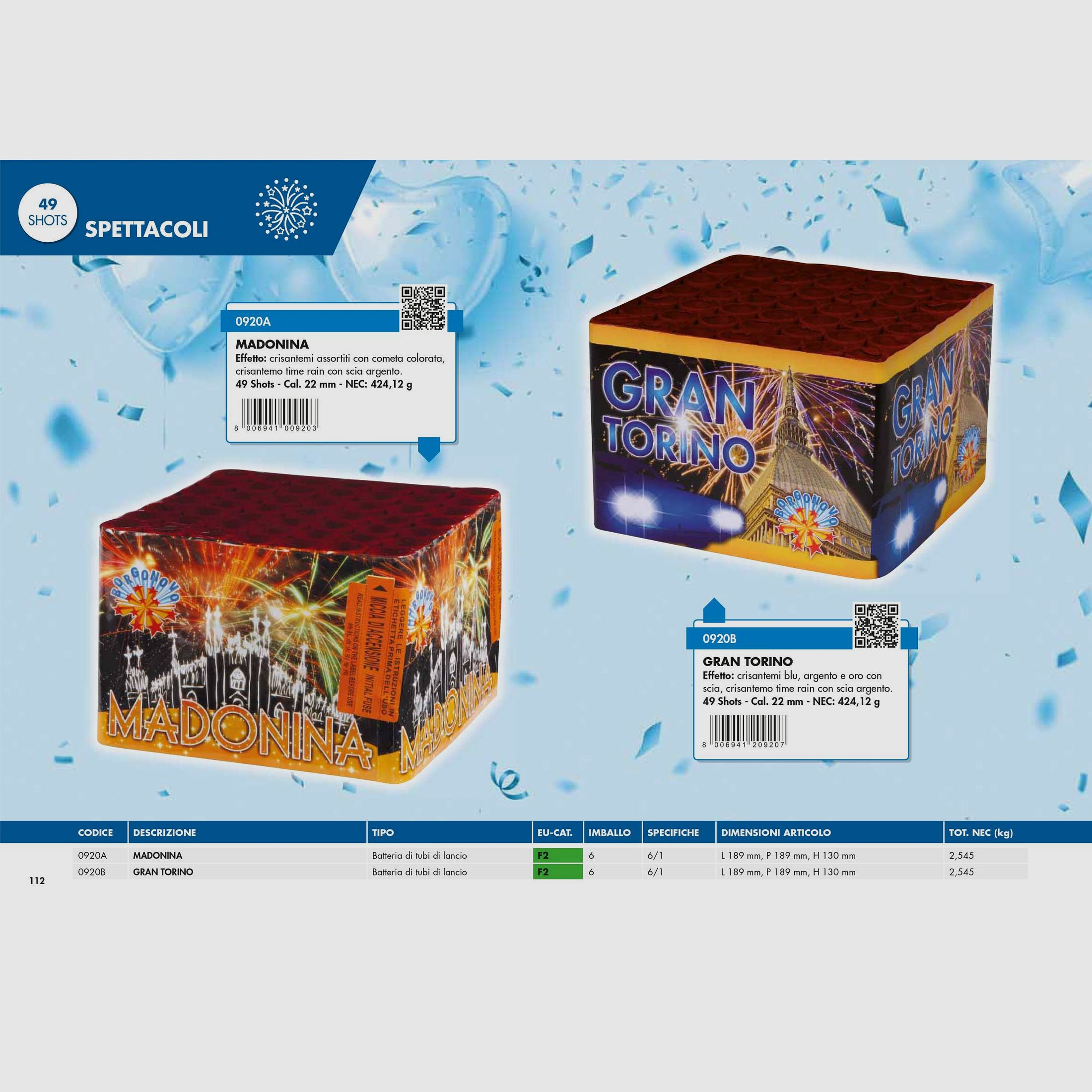 BORGONOVO – KATALOG KUNSTFEUERWERK, Bild 52 von 164