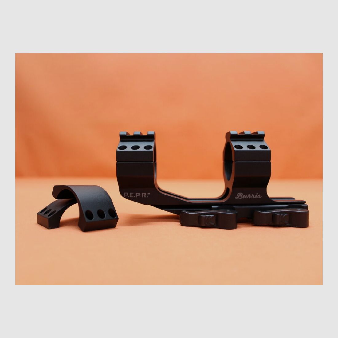 Burris Burris AR-PEPR QD Blockmontage 30mm (410342) Alu schwarz für Picatinnyprofil BH=1"/ 25,4mm