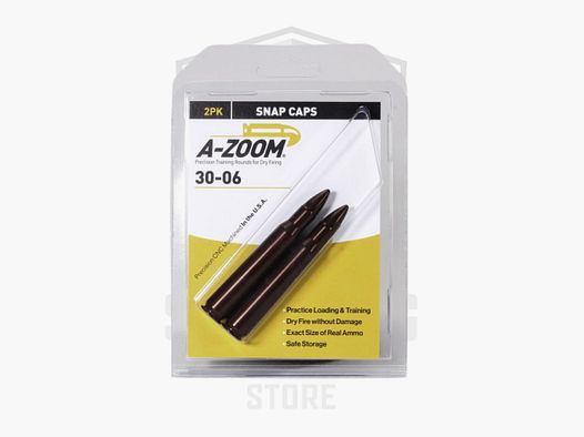 A-Zoom .30-06 Snap Caps cartuccia inerte 2 pack Red
