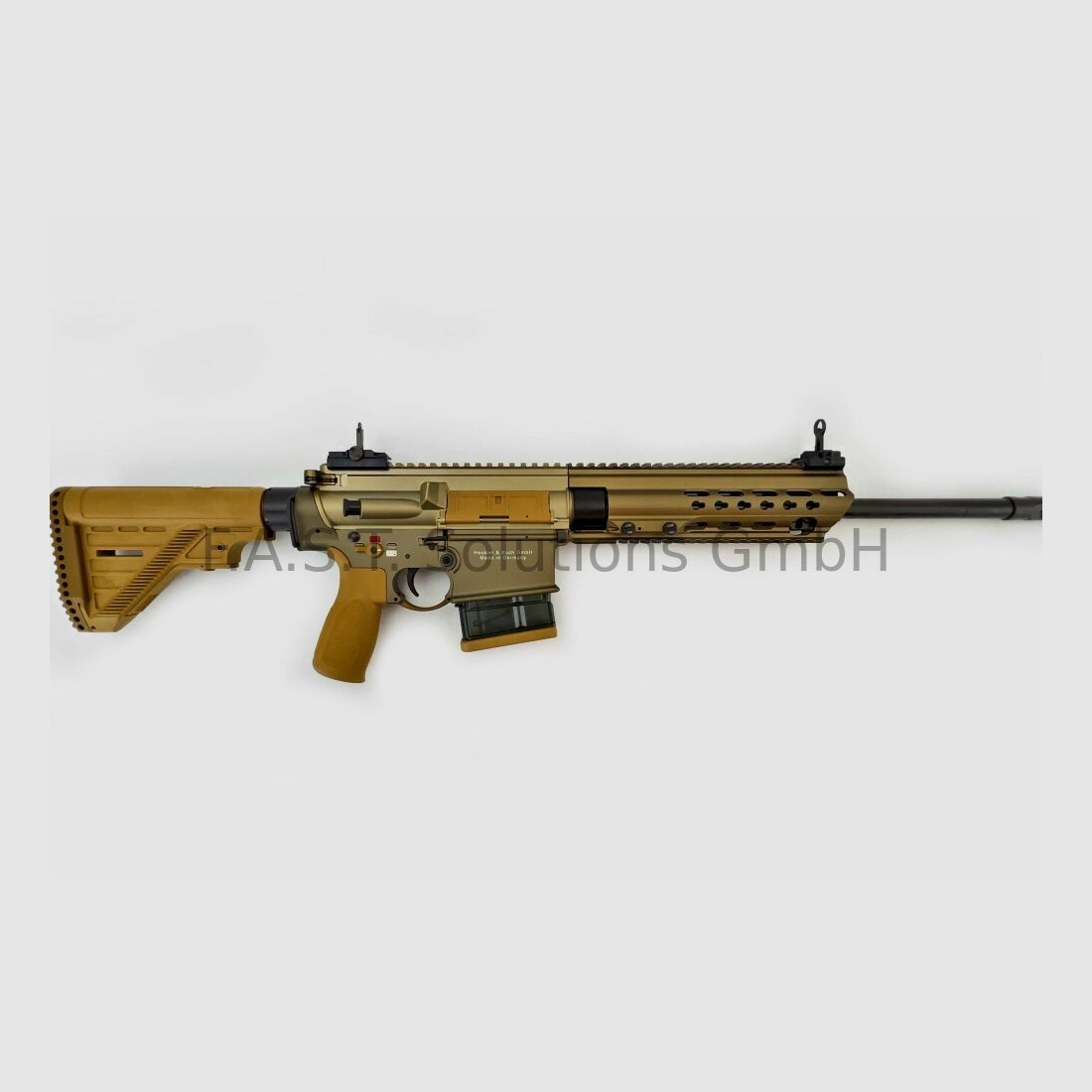 Heckler & Koch HK SLB MR308, A3-Version, 16,5", sandfarben .308Win