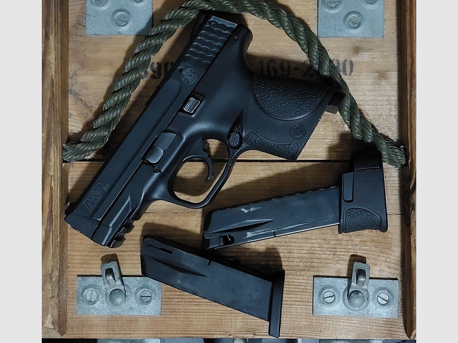 Smith&Wesson M&P9c 9 mm P.A.K (PTB 984) MP 9 MP9 MP9c blank firing