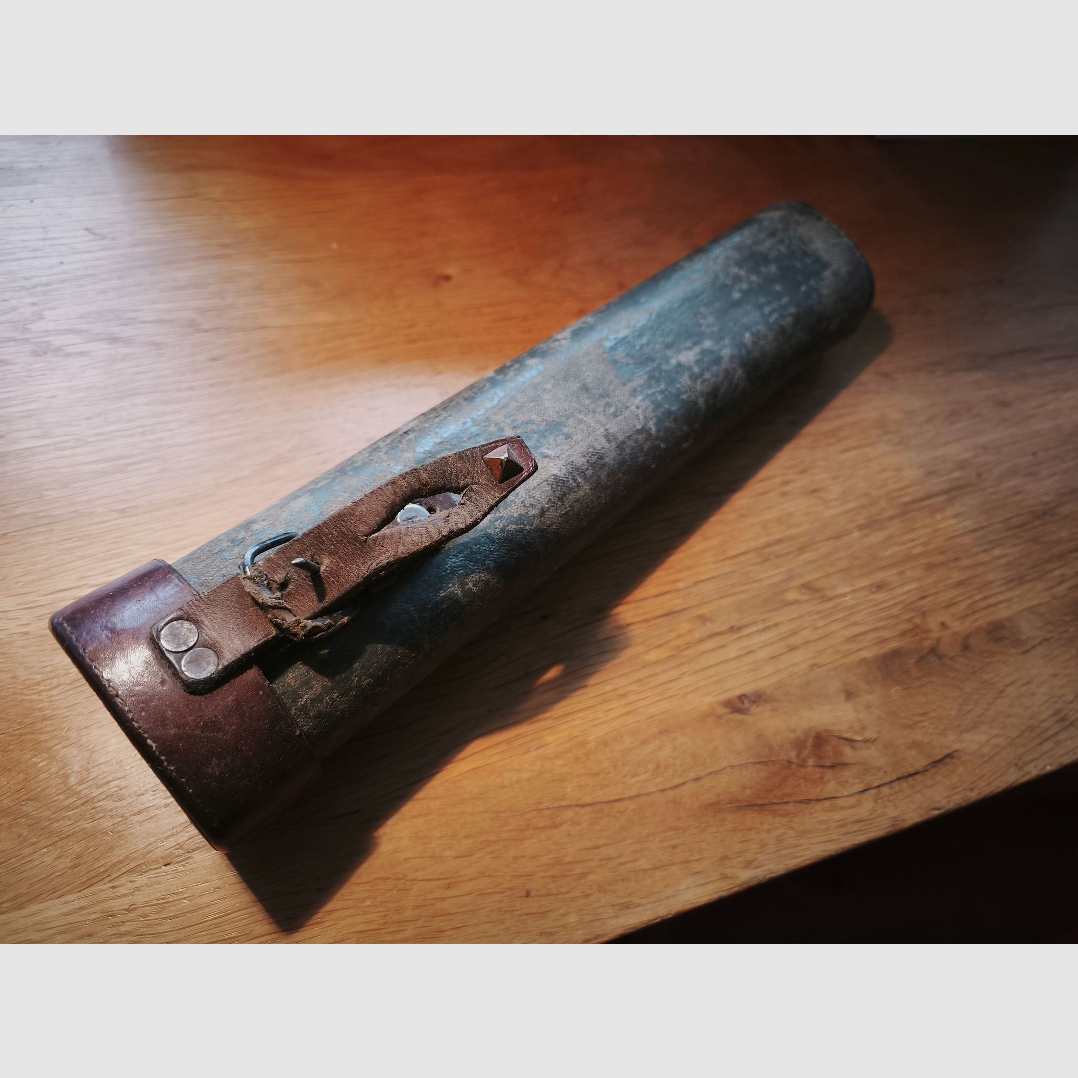 Goerz Berlin scope sniper scope case container scope ZF scope 1WK 2WK WW2 WK2 WK1Wehrmacht, imagen 1 de 7