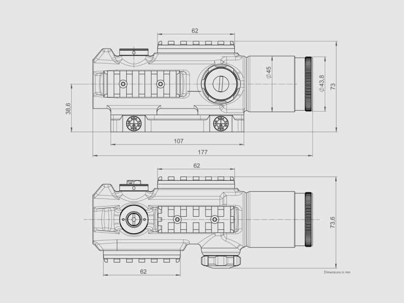 Kahles K4i telescopio de mira