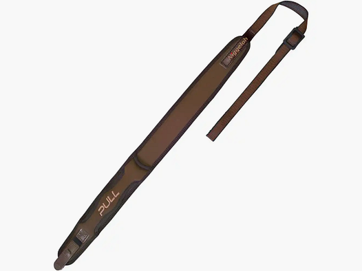Sangle de fusil Niggeloh PULL avec déverrouillage rapide / néoprène, marron