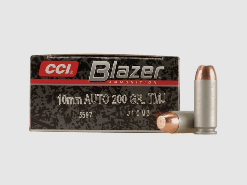 CCI Blazer Aluminium 10mm ACP 200GR FMJ 50 Patronen