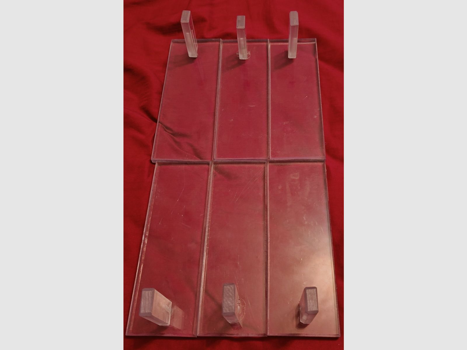 6xPistol holder (plexiglass)