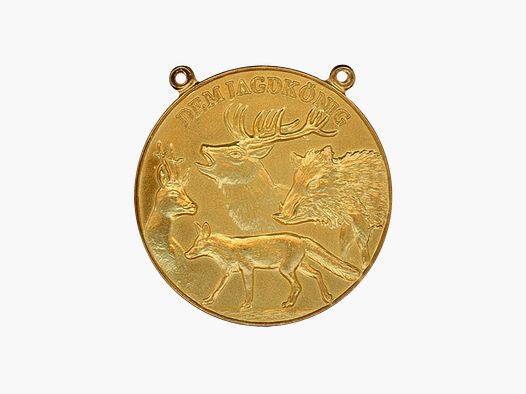 Hunting medicine. High game gold - 60 mm, ring and eyelet