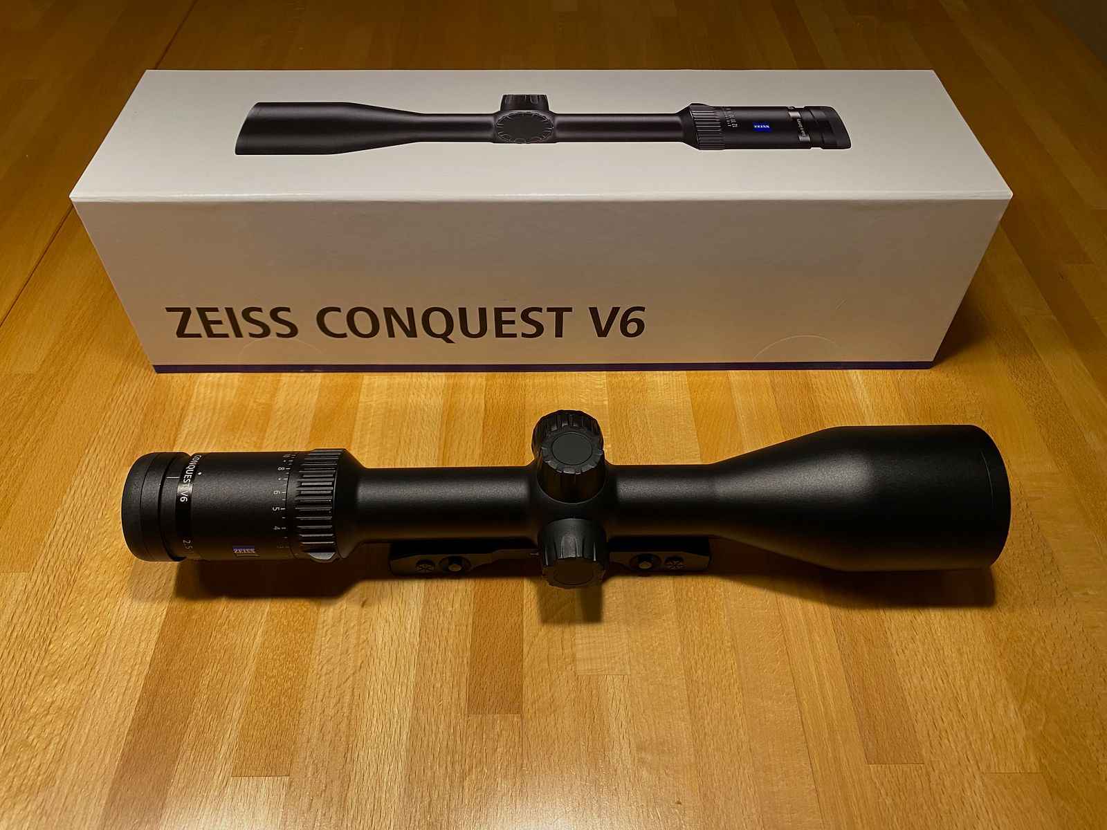 Zeiss Conquest V6 2,5-15x56 M (mit Schiene)
