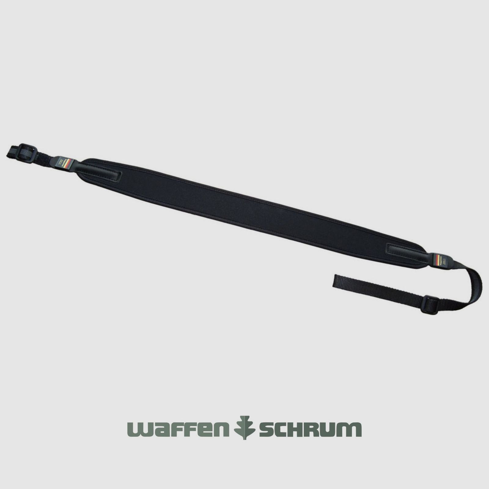 Niggeloh rifle sling universal neoprene - black with quick release