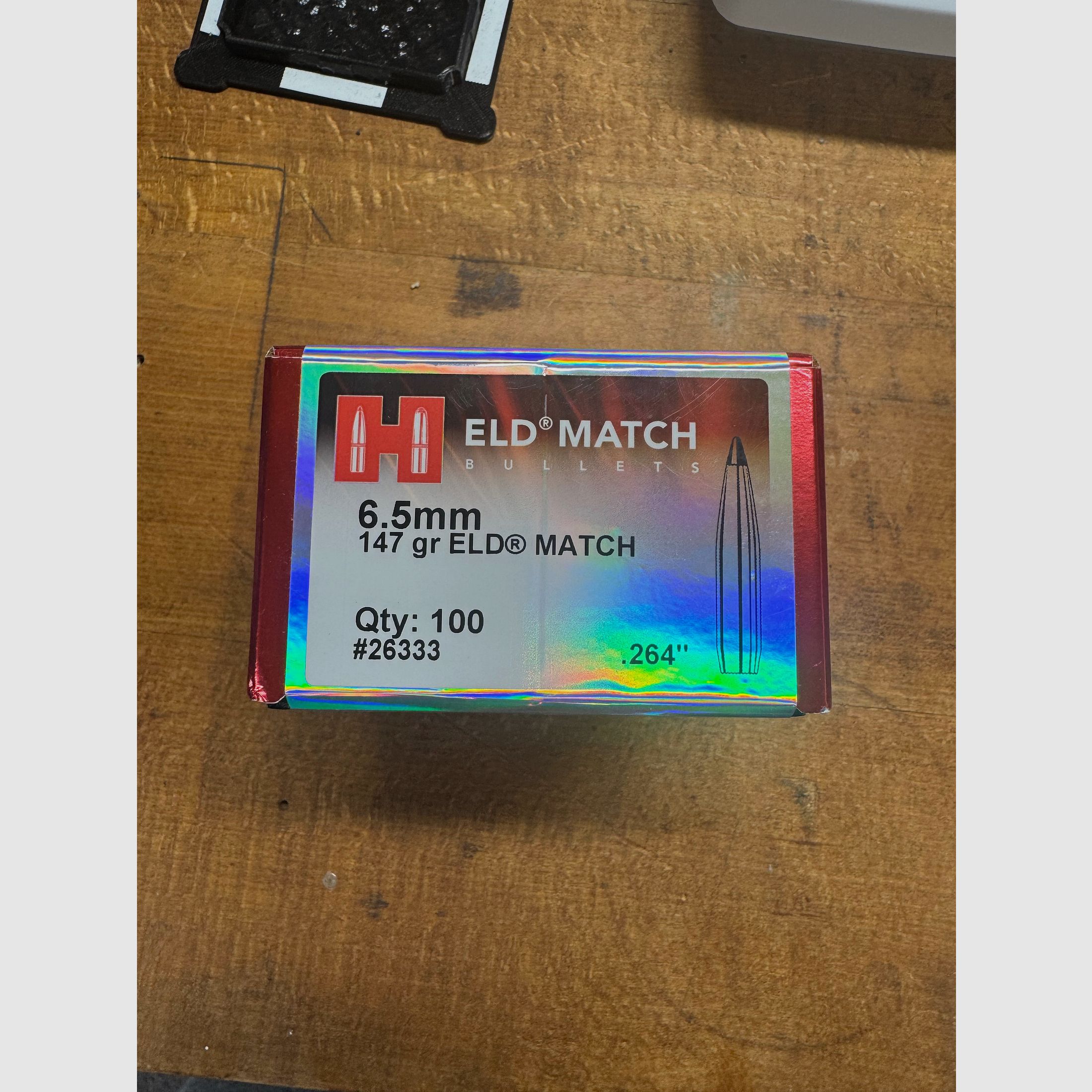 NEW 6.5mm 147 gr 100x ELD Match Hornady