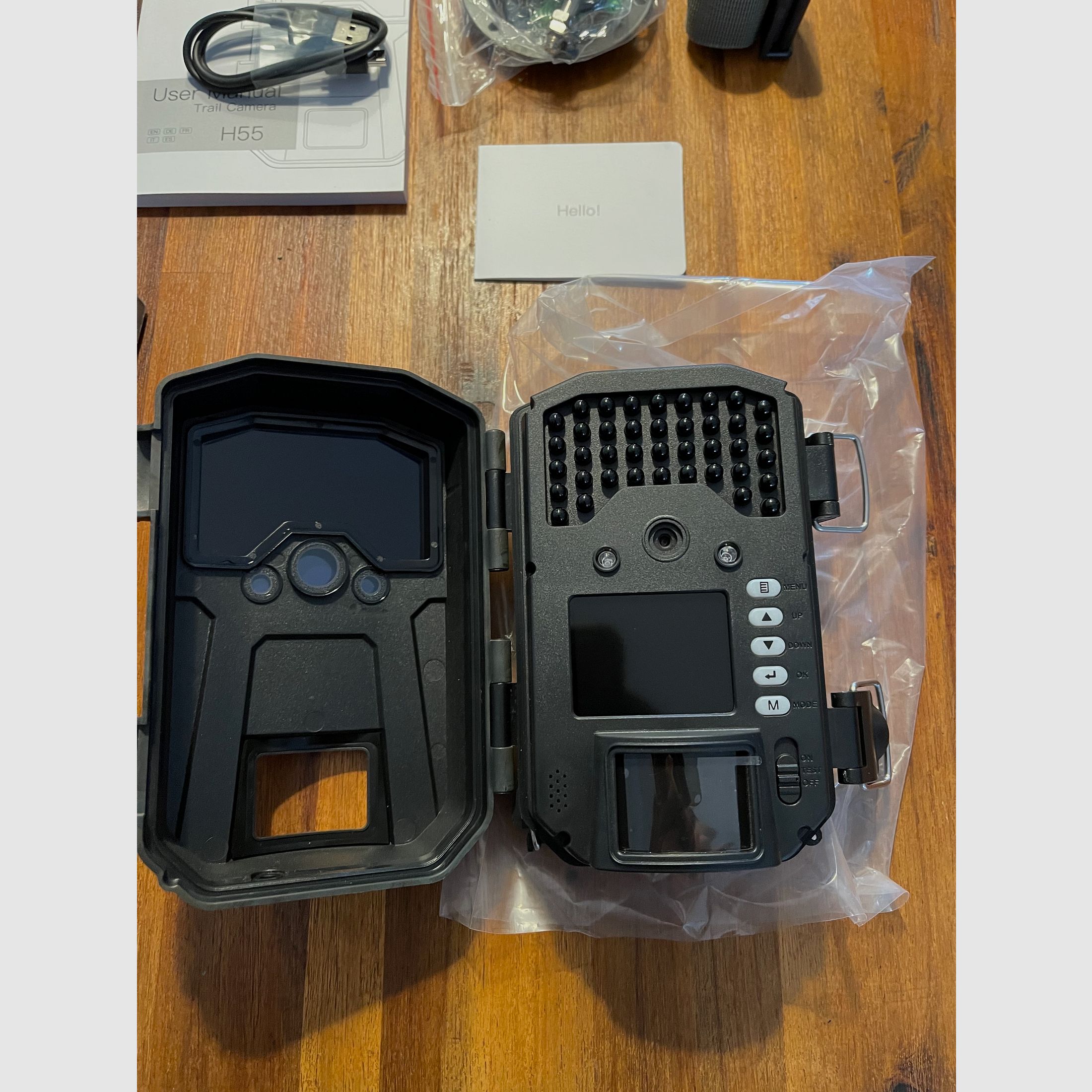 NEUE OVP Jagdkamera/Wildkamera APEMANN H55 20 MP Jagd/Tier