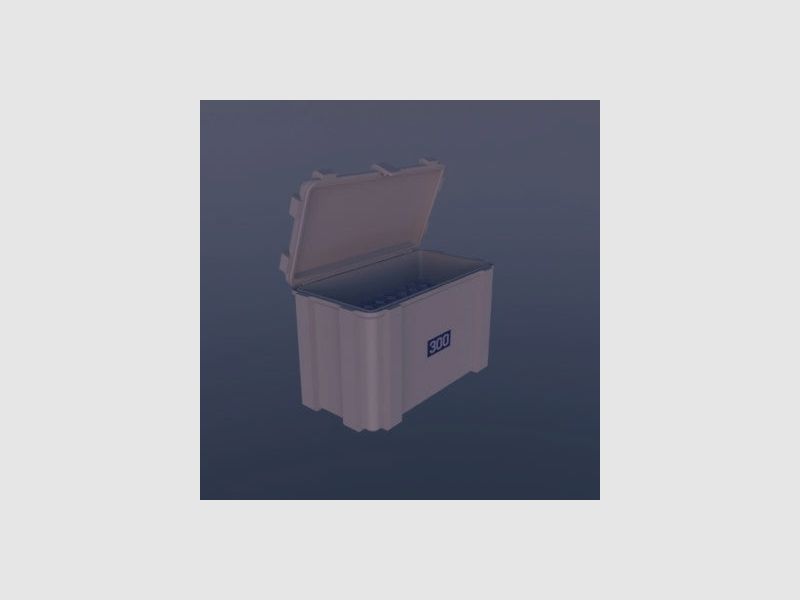Filamelt Munitionsbox / .300 Norma Magnum / ‘Klappdeckel’ / Patronenbox, Ammo Box