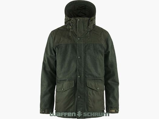 Fjällräven Jacke Värmland Wool Deep Forest