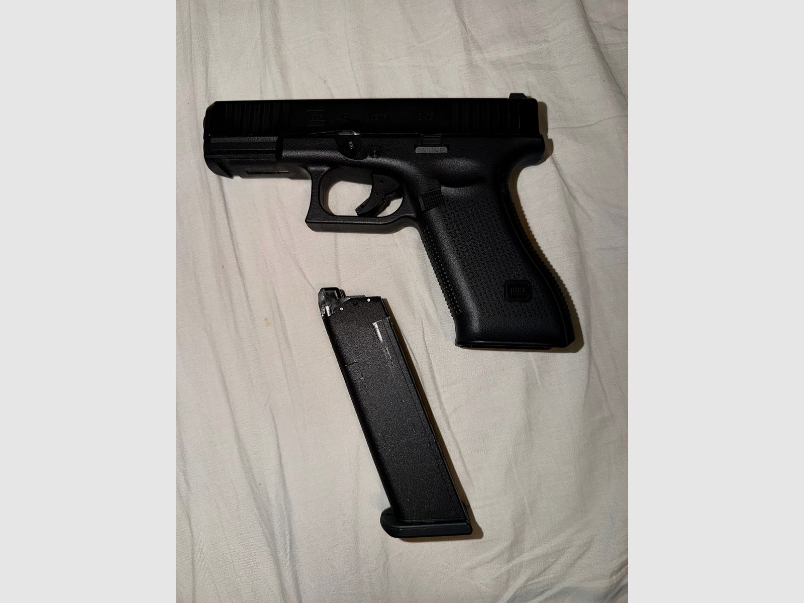 GLOCK 45 Gen 5, Airsoft-Waffe, offiziell lizenziertes Produkt von Glock