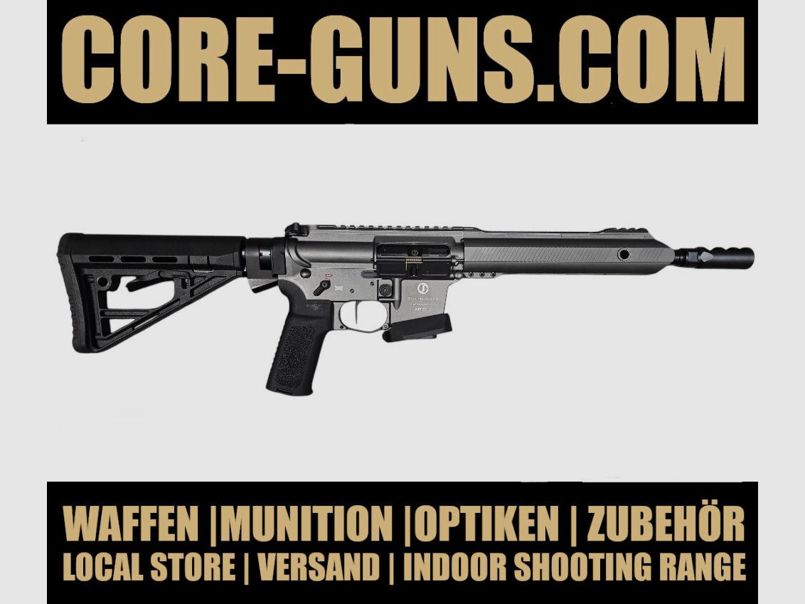 SCHMEISSER AR15-9 S4F Dynamic PCC Gris Sport 10,5“ rifle semiautomática disponible de inmediato - PVP: 2399€