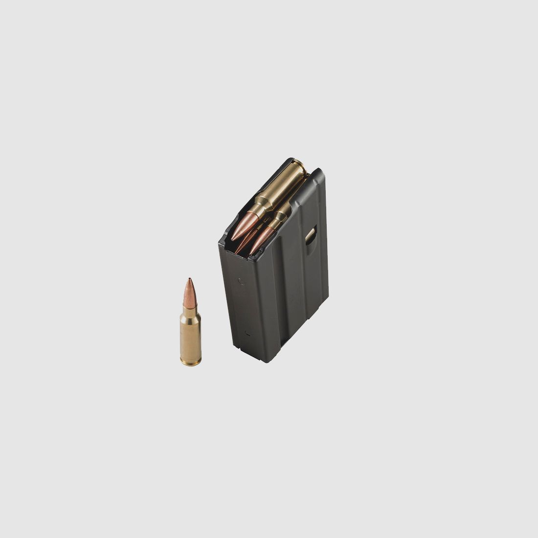 DURAMAG AR15 6.5 GRENDEL/6MM ARC/22ARC Magazine 10rd SS BLK, Bild 3 von 4