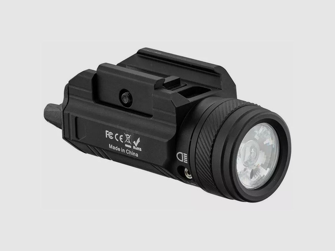Tactische lamp 800 Lumen groene laser PL800 Skywoods, afbeelding 3 van 5