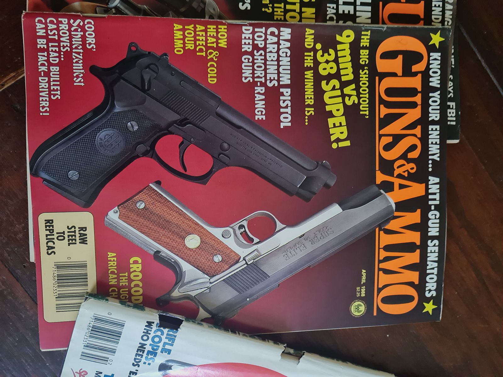 5 x Guns & Ammo aus den 80gern 