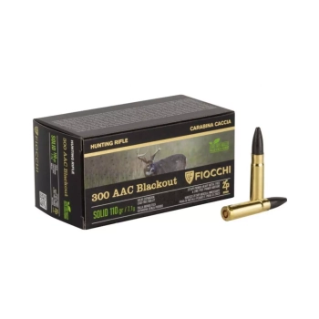 FIOCCHI-munitie .300 AAC Blackout SOLID 110 gr/7,1 g