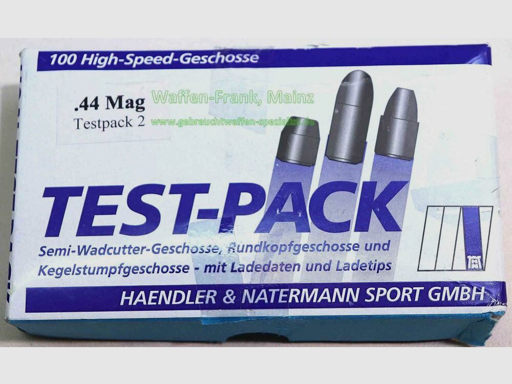 Haendler & Natermann / Deutsch FFW-Geschosse Blei .44Magnum
