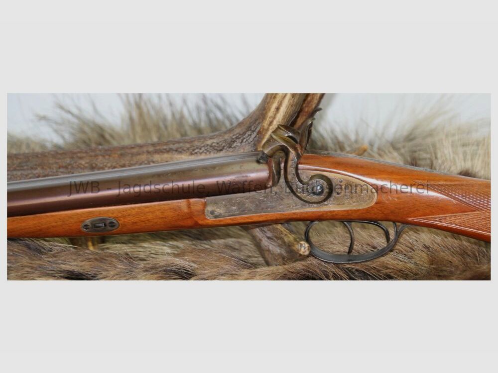 Fusil à double percussion Pedersoli 12 (Poudre Noire)