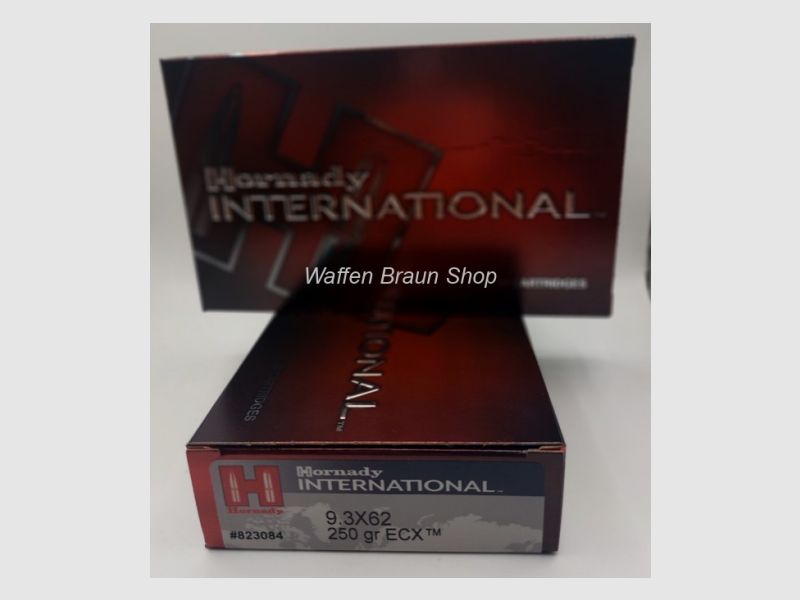 Hornady ECX 9,3 x 62 250 gr 20 Stück