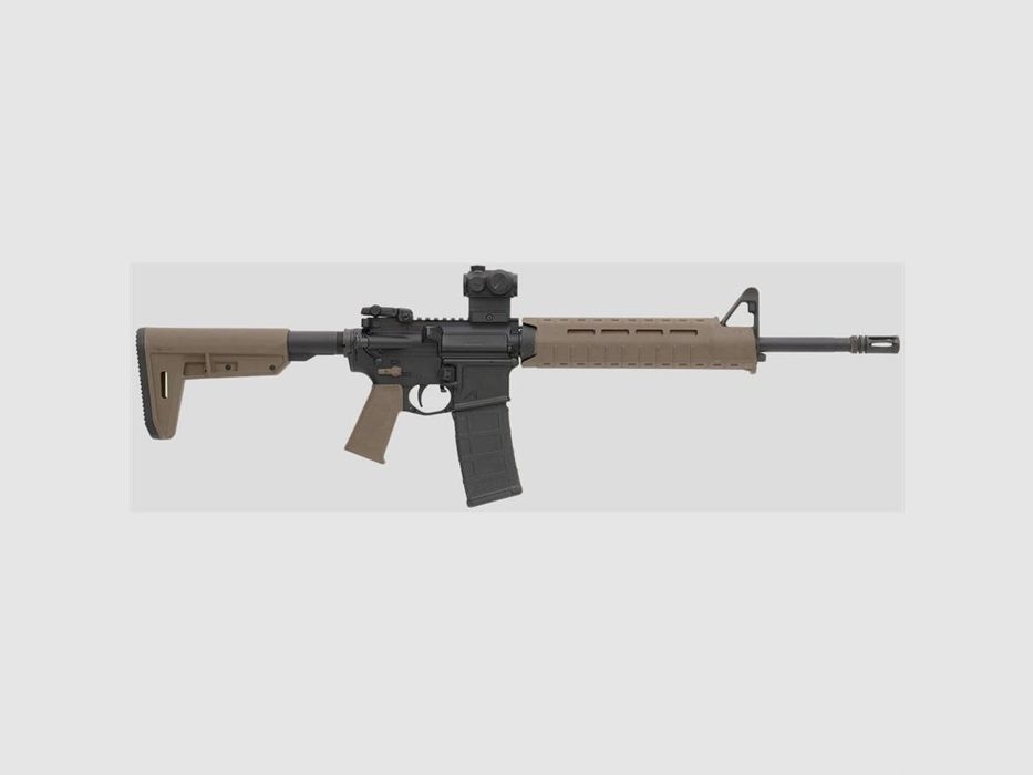 MAGPUL MIL-SPEC MAGPUL MOE TR CULASSE DE CARABINE MILSPEC NOIR, image 6 sur 7