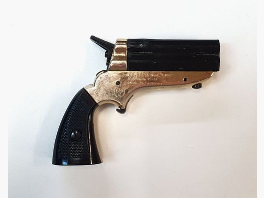 Perfecta Schreckschusspistole PERFECTA Mod.G100 "Pepperbox" im Kaliber 6mm Flobert Platz (6mm Knall) PTB42