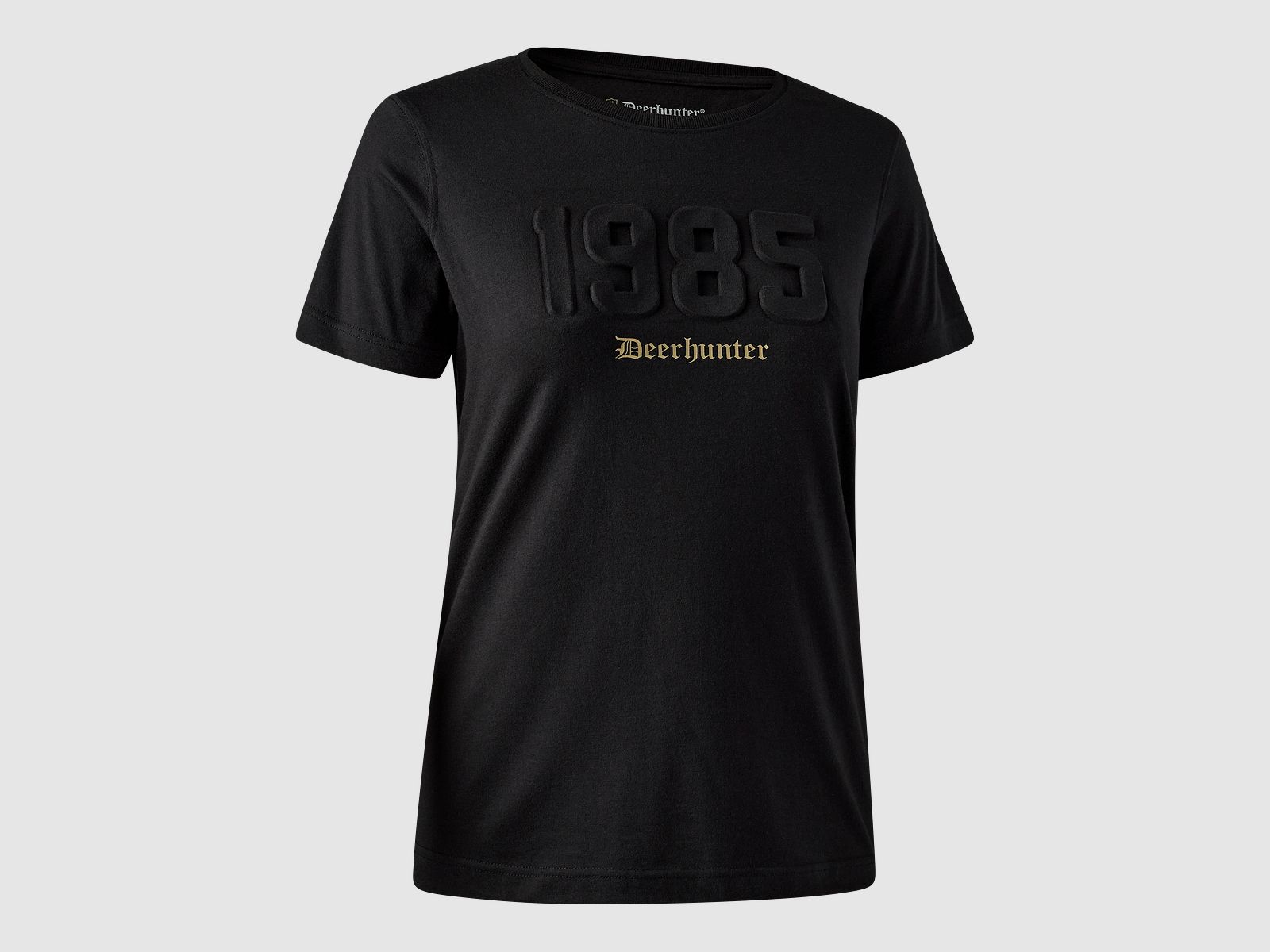 Deerhunter Lady Jubilee T-Shirt Damskie Czarne 48