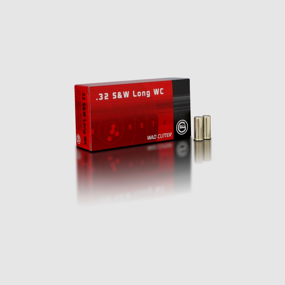 Geco .32 S&W long WC 100grs, blei Wadcutter