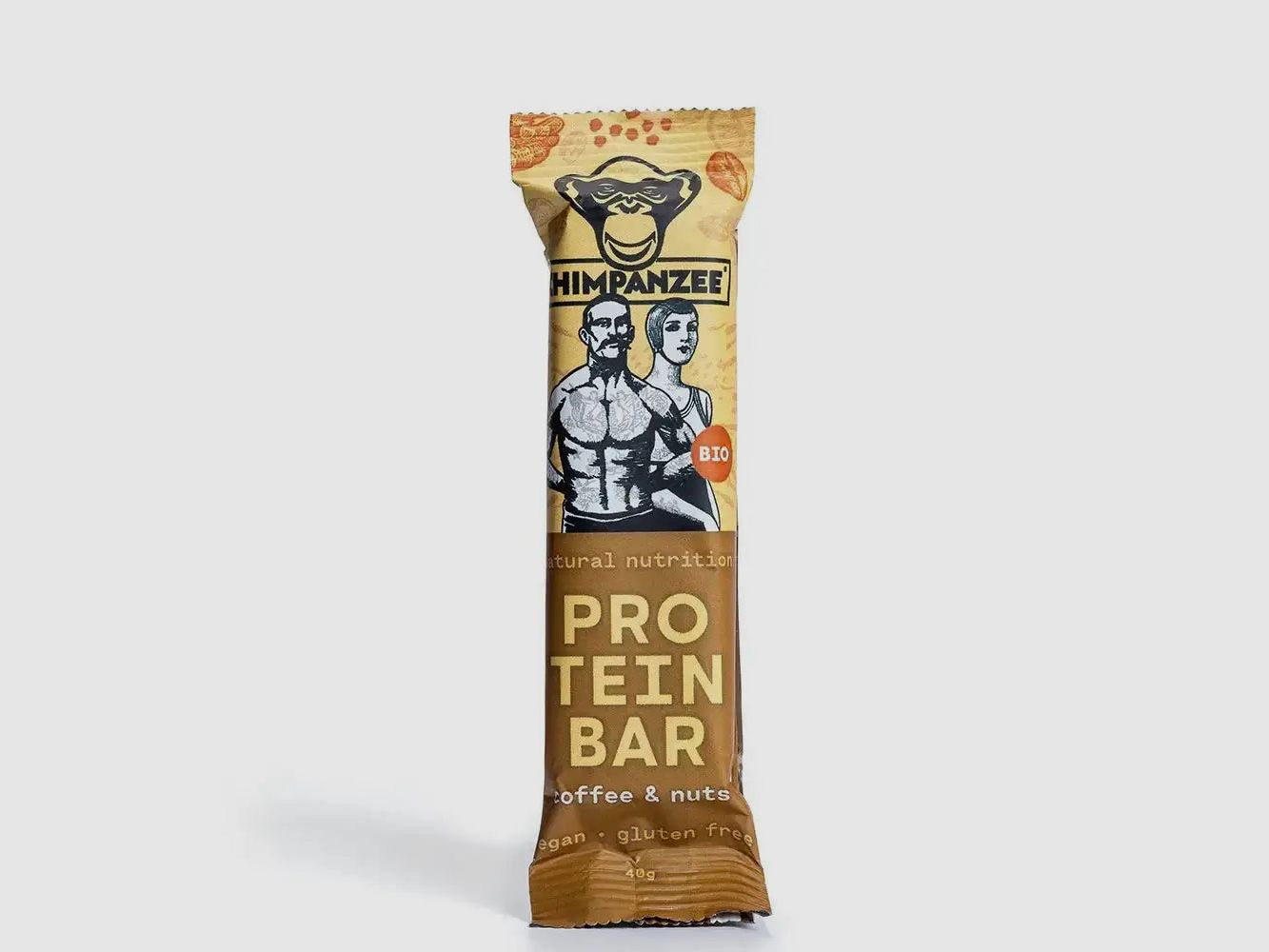 Chimpanzee Chimpanzee Bar Bio Protein Bar Coffee Nuts