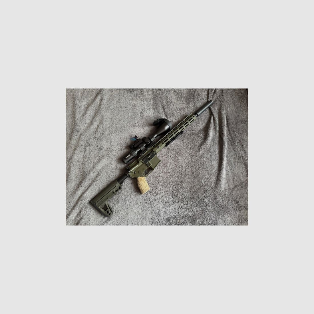 Oberland Arms AR 15 233 Rem / A-TEC, AR 30-4 Schalldämpfer/ Steiner Ranger 4 3-12x56mm