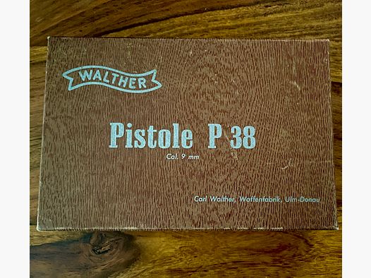 Walther P38 9mm Luger mit Holster