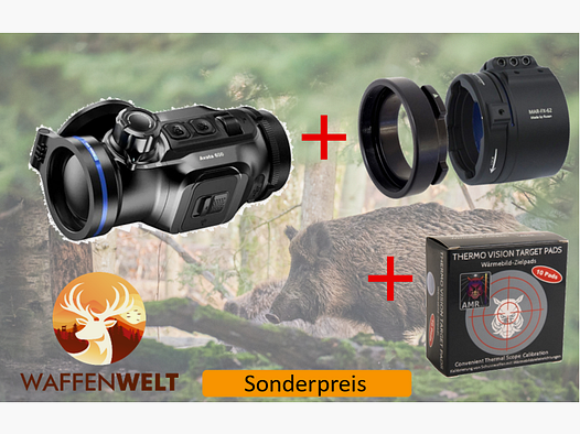 Conotech AVATA 650 w kompletnym zestawie z adapterem Rusan MAR i podkładkami celowniczymi z obrazowaniem termicznym
